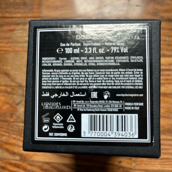 ❌SOLD❌ DOM ROSA EDP. Full. A Fizzy Sparkling Rose 🌹. - Picture 3 of 11